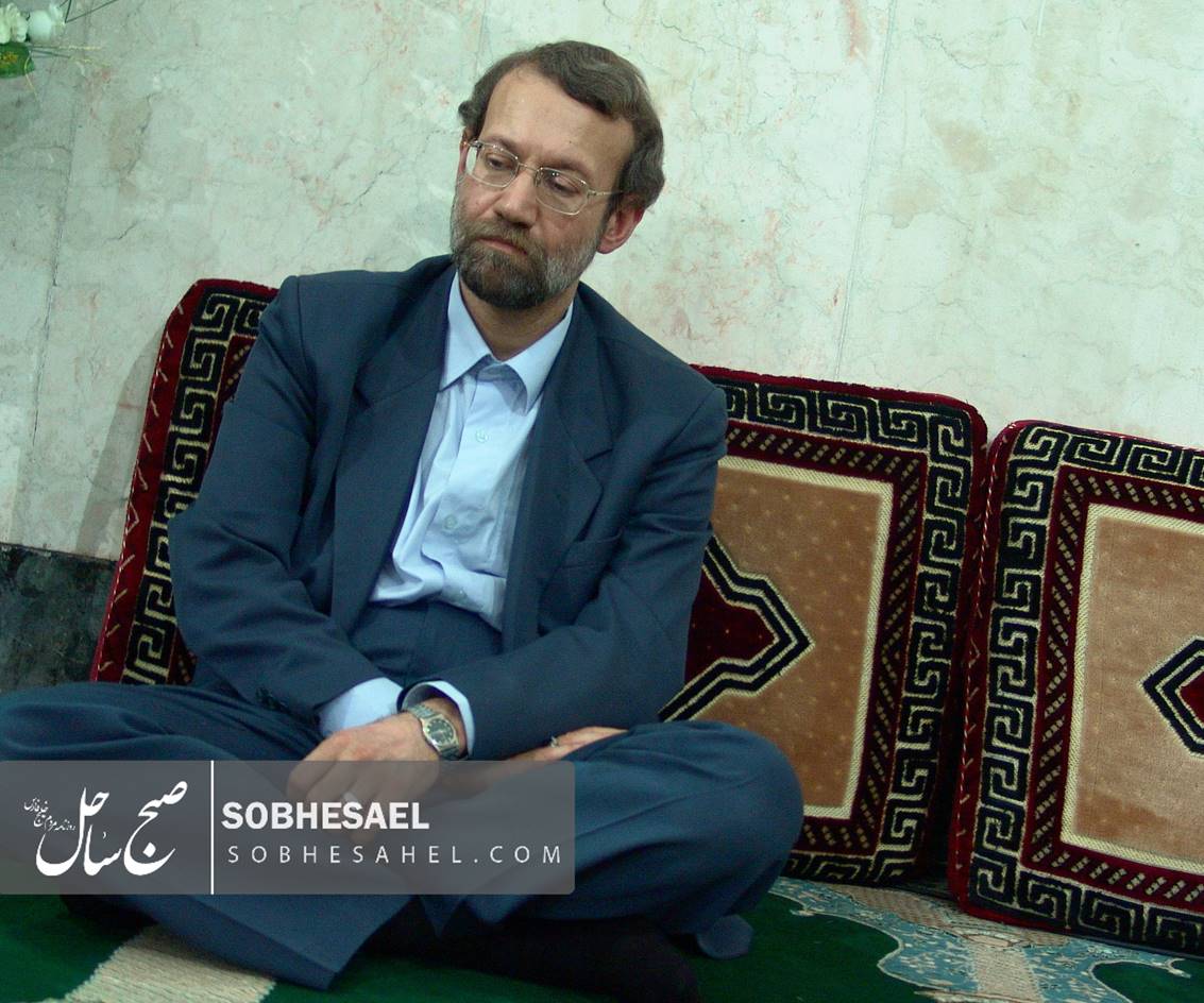 گزارش تصویری از حضور لاریجانی در بندرعباس_سال ۱۳۸۴