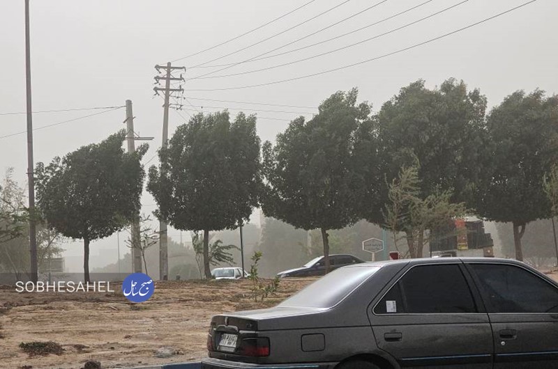 گردوغباری که هرمزگان را به تعطیلی کشاند